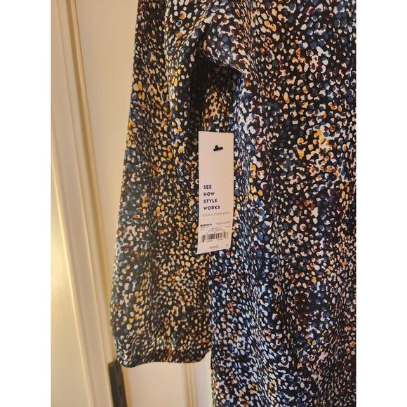 NWT Apt 9 - round neck, long sleeve asymmetric hem Women's - XL - Picture 3 of 8